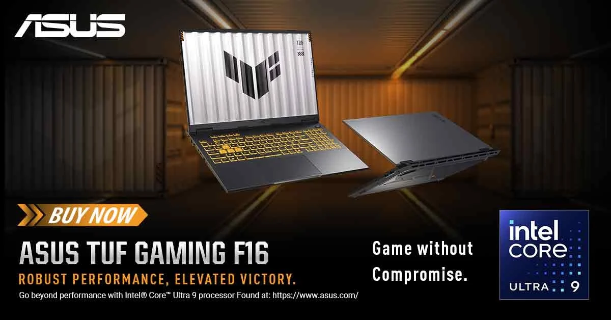 Beyond Hardware: ASUS Raises The Standard For Laptop Quality & Service 14 ASUS TUF Gaming F16 Sponsored