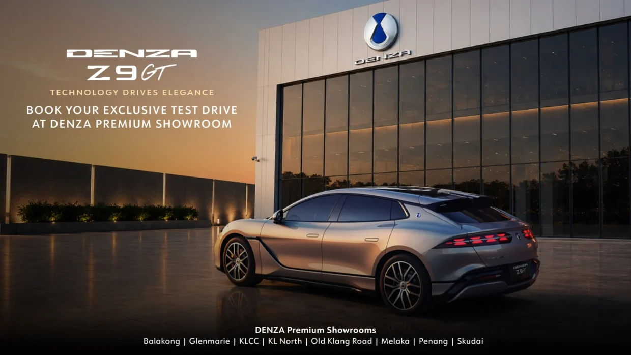 Denza Z9GT Test Drive at showrooms 16 July onwards