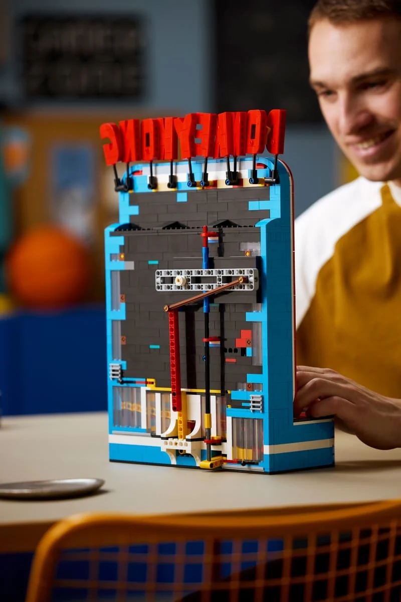 LEGO Confirms New Pokemon, Donkey Kong Arcade Sets For 1 August 8 LEGO Donkey Kong Arcade detail back