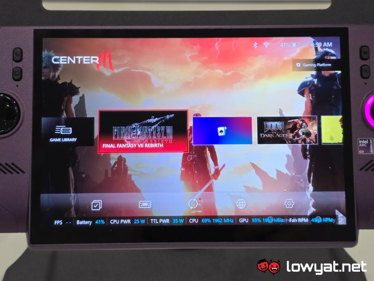 MSI Claw EX 8 AI+ Review: All Hail Panther Lake 34 MSI Claw EX 8 AI Review 14
