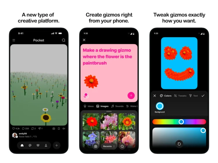 Meta’s Pocket App Can Code AI Minigames With Text Prompts 1 Meta Pockets Play Store