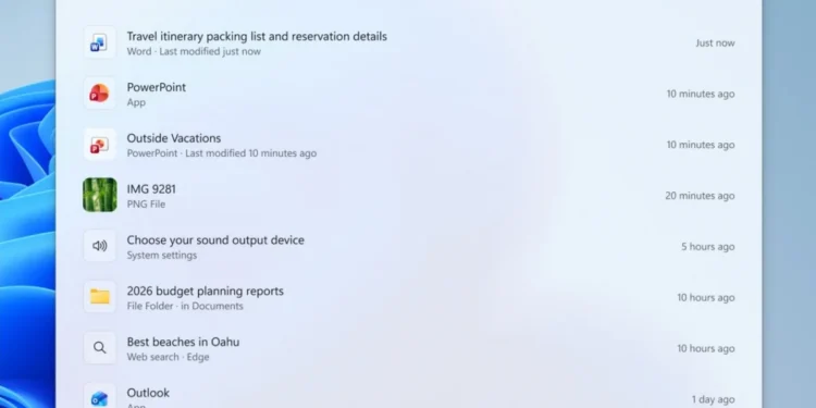 Microsoft Windows Search declutter thumb