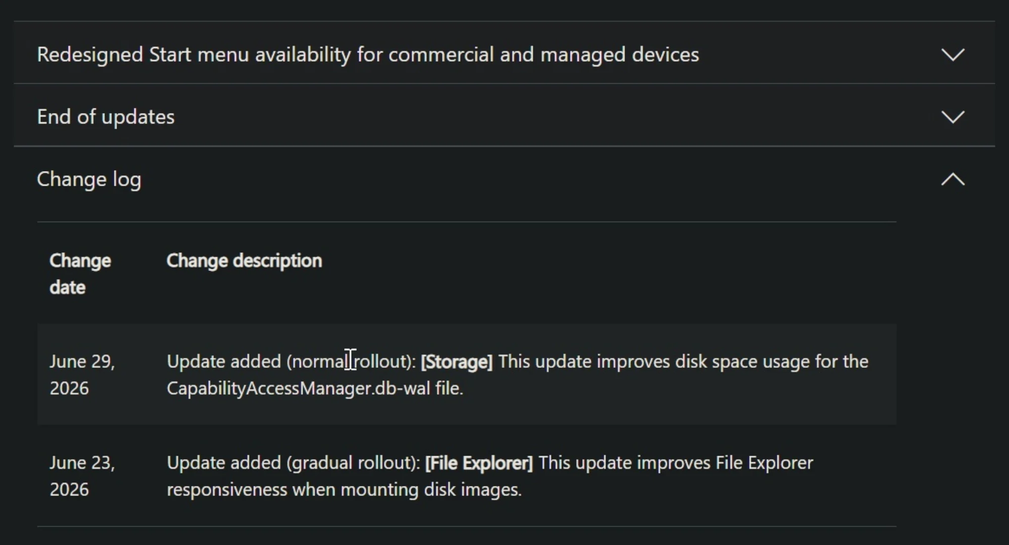 Microsoft Confirms Windows 11 Bug That Can Eat Up Hundred GBs Of Storage 4 Microsoft confirms Windows 11 storage bug july 2026