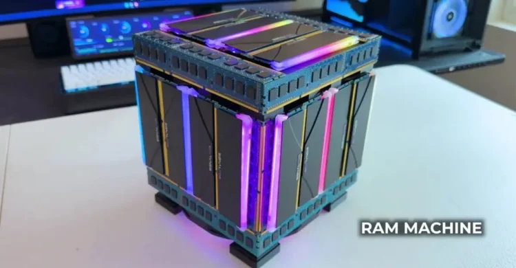 DIY PC Builder Creates “RAM Machine” Inspired By The Steam Machine 1 Image: Reddit via Videocardz.