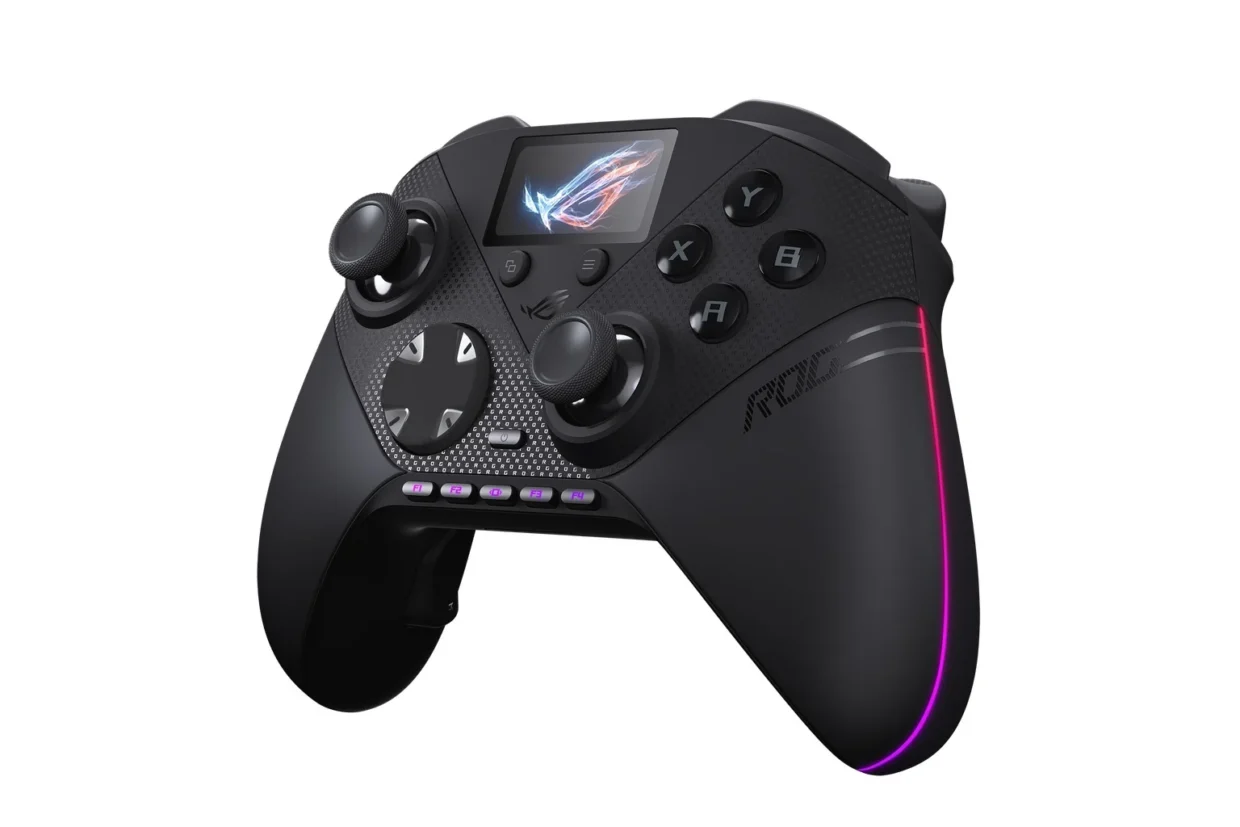 ASUS ROG Raikiri II Pro PC Black angle