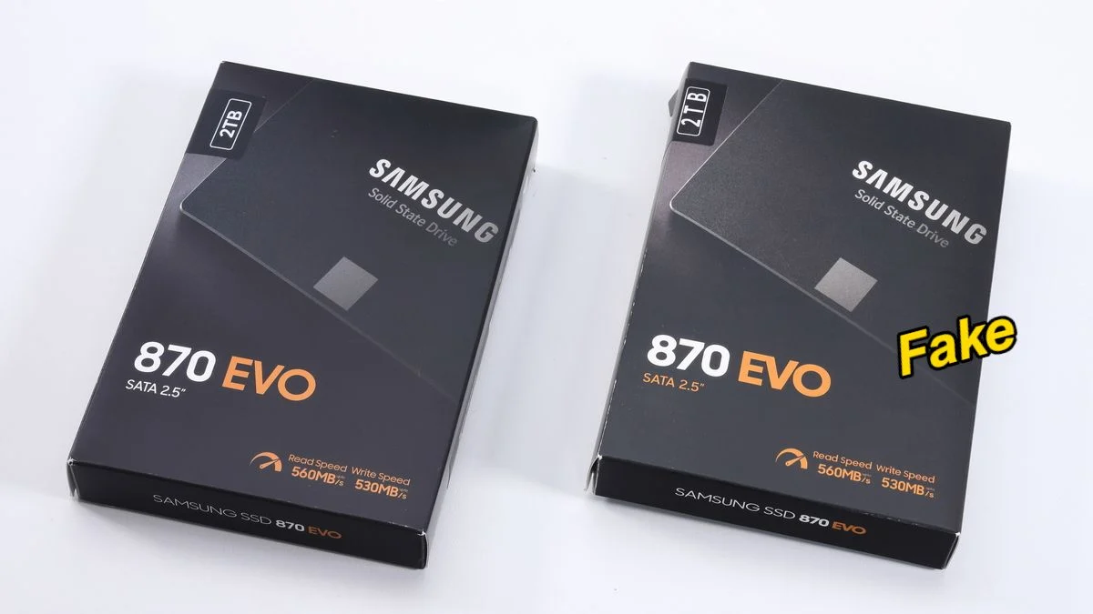 Japanese Outlet Uncovers Fake Samsung 870 EVO That Dies After Writing 120GB 2 Samsung 870 EVO 1 3