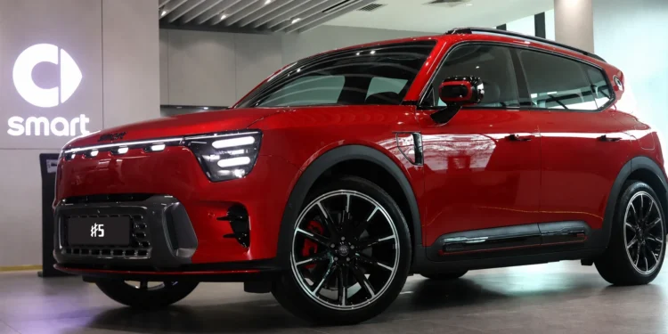 Smart #5 Brabus Laser Red Edition