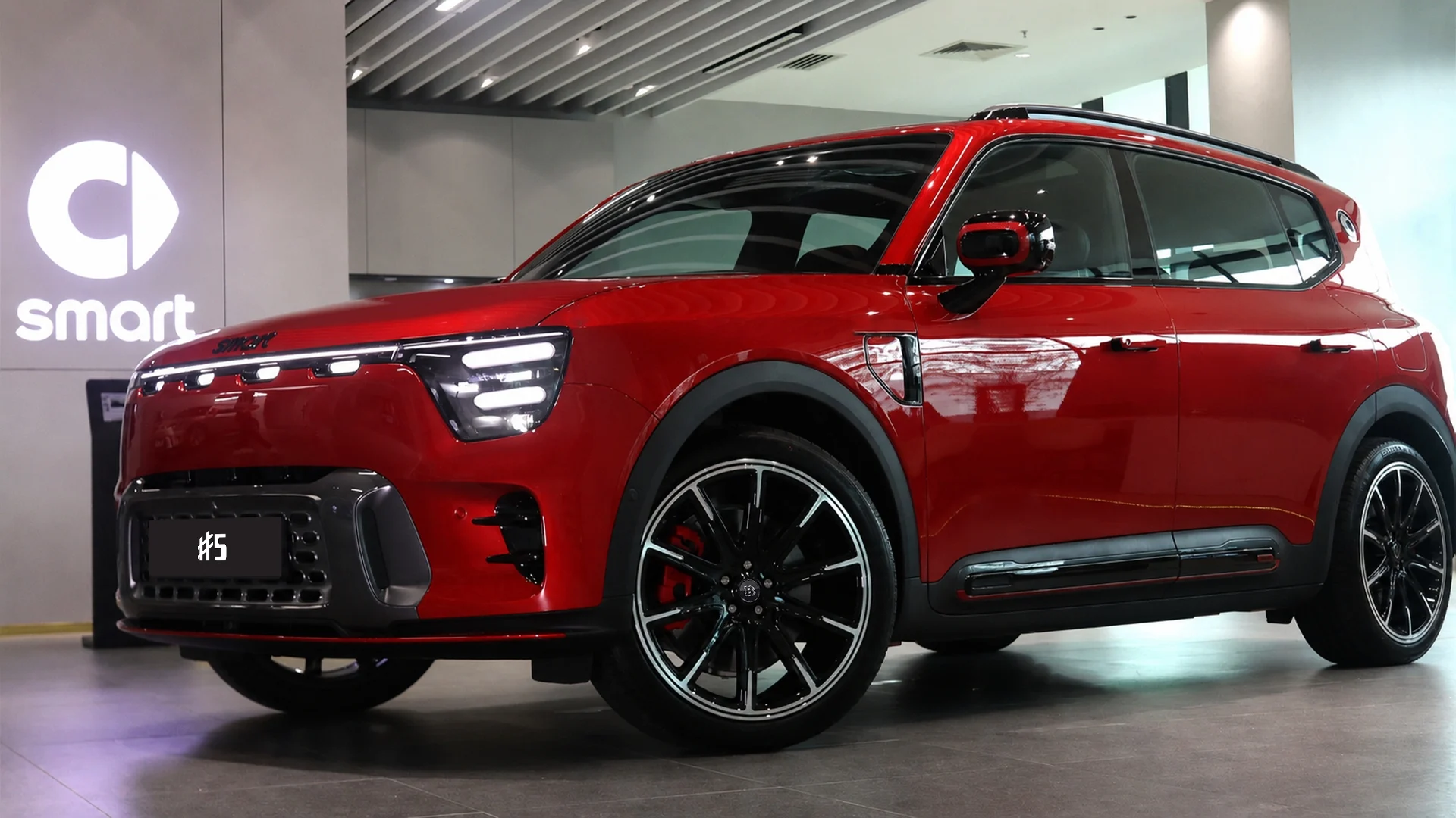 Smart #5 Brabus Laser Red Edition