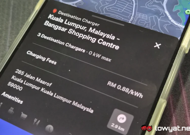 Tesla Destination Charger RM0.88