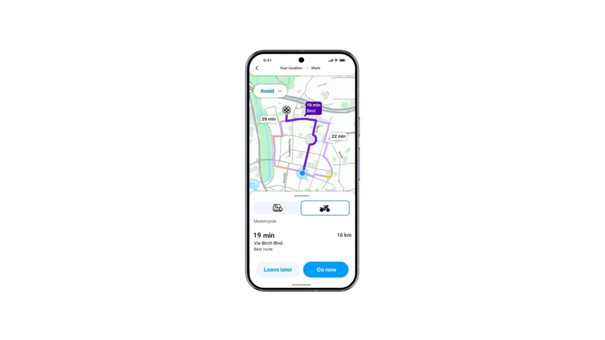 Waze Rolls Out Google Gemini-Powered Features 2 Waze motorcycle mode