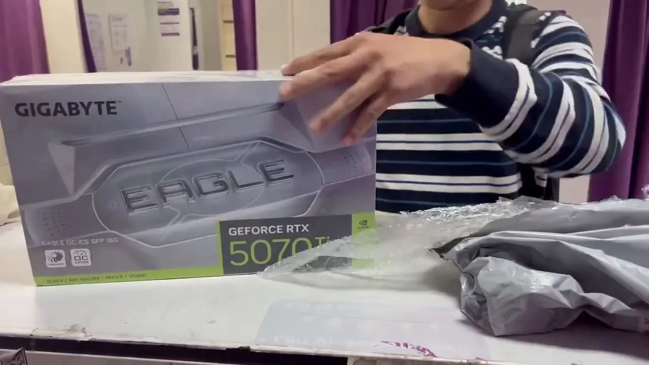 Russian Gamer Opens Newly Purchased NVIDIA RTX 5070 Ti, Finds Water Bottle Inside 2 Wildberries Fake RTX 5070 Ti 2