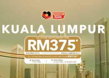 airborneo begins kl kuching flight booking