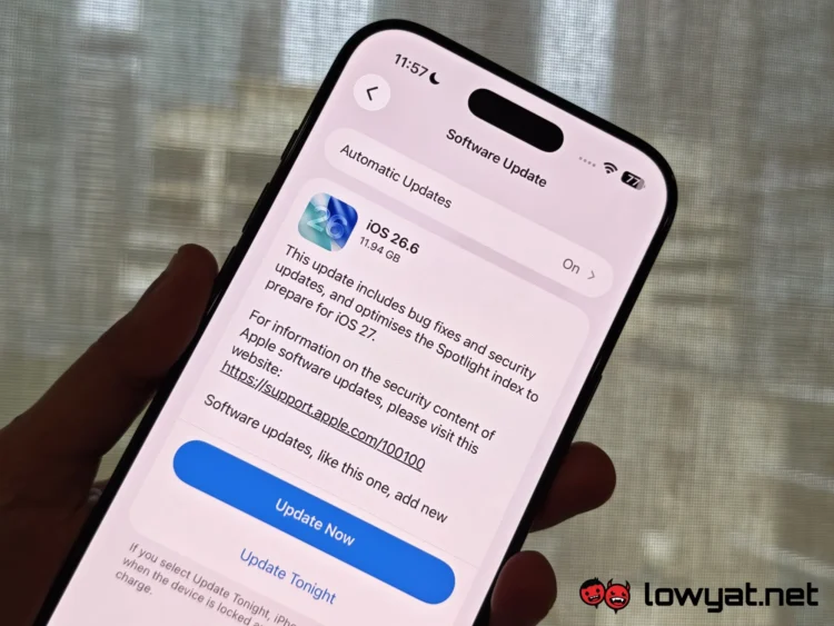 Apple iOS 26.6