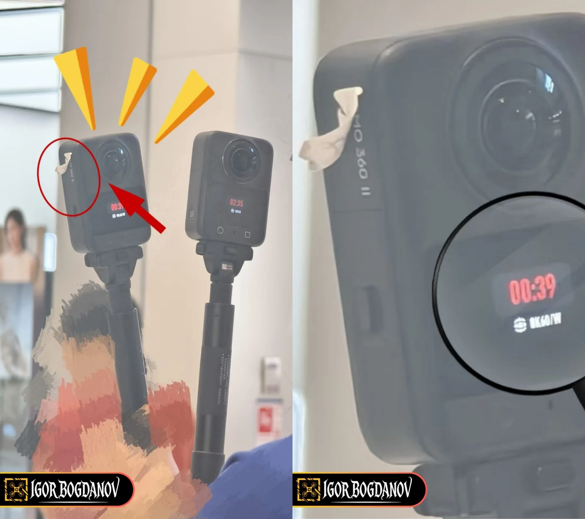 DJI Osmo 360 II Spotted In The Wild; May Offer 8K Recording At 60fps 2 DJI Osmo 360 II leak