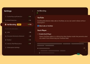 duckduckgo block youtube ads default