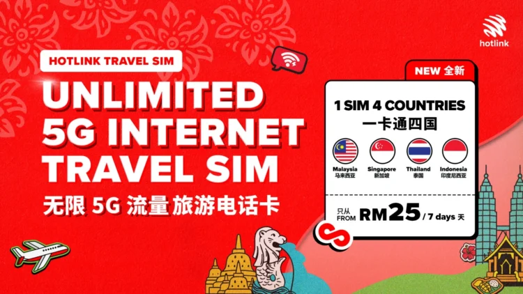 Hotlink Expands Travel SIM Lineup With 7-Day Plan 1 Hotlink Travel SIM