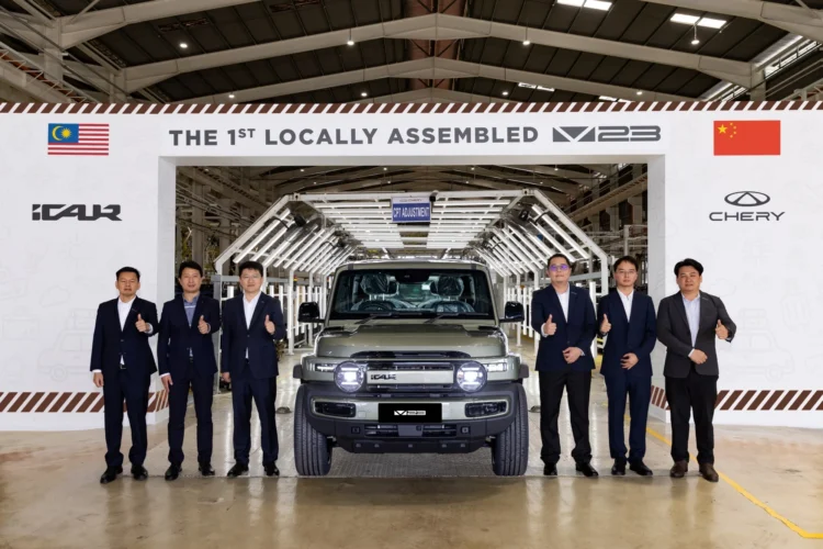 iCAUR Launches CKD Version Of Its V23 iWD Electric SUV 1 icaur v23 iwd ckd launch malaysia