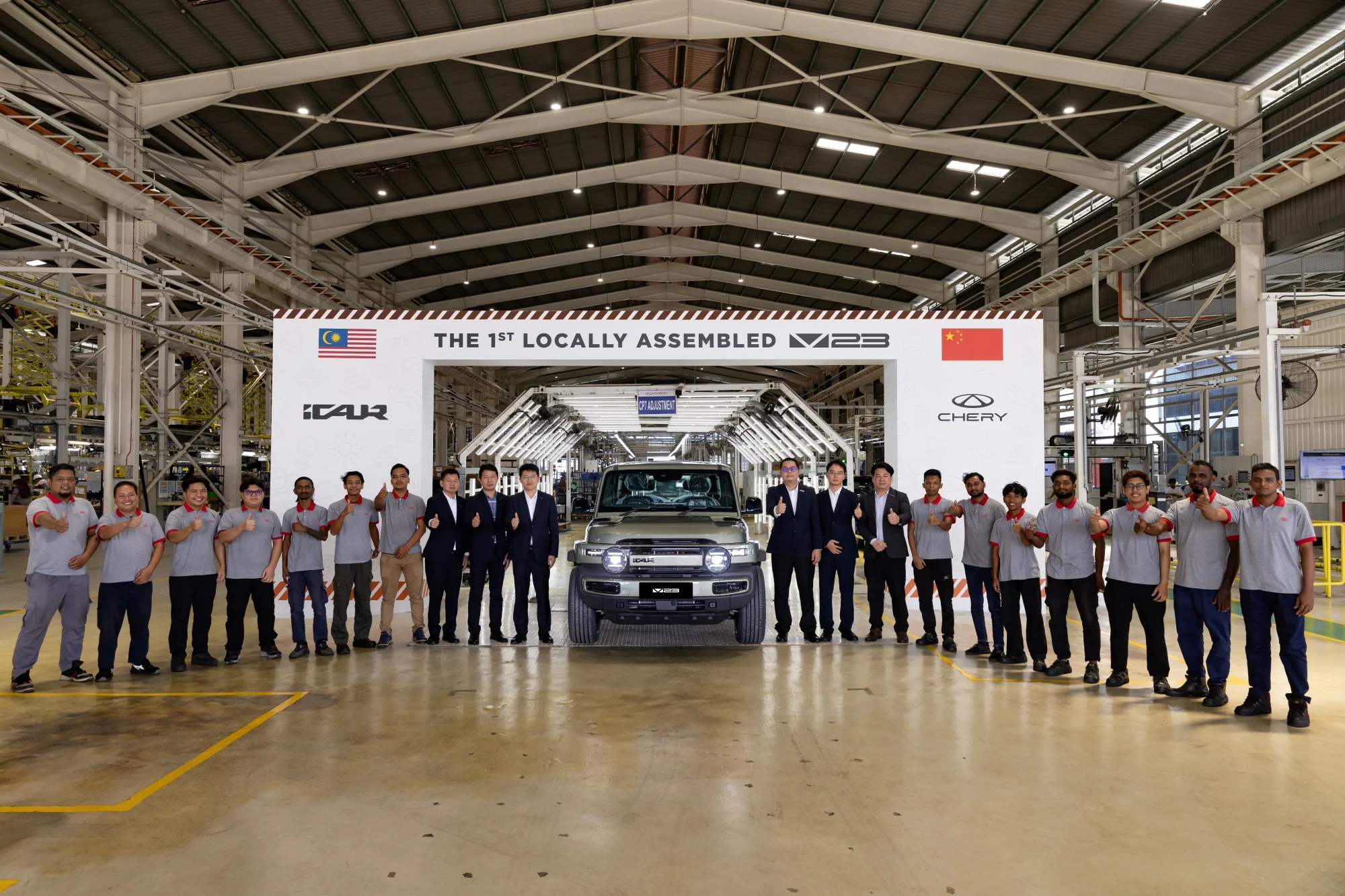 iCAUR Launches CKD Version Of Its V23 iWD Electric SUV 6 icaur v23 iwd ckd launch malaysia