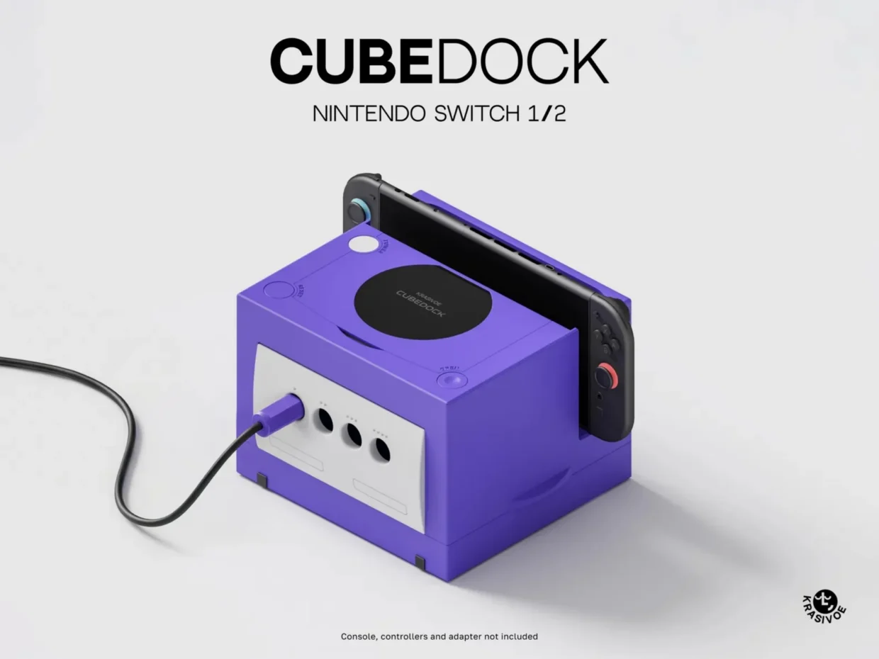 nintendo switch 2 custom dock shells krasivoe