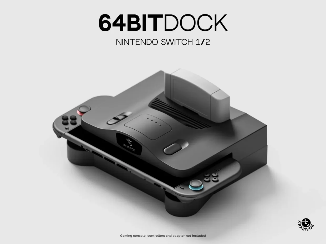 nintendo switch 2 custom dock shells krasivoe