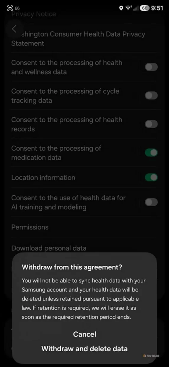 Samsung Health Urging Users To Consent Data For AI Training Or Lose Cloud Sync 2 samsung health ai data consent