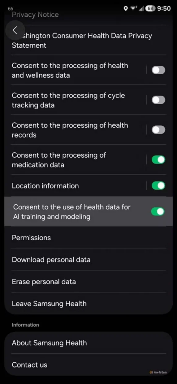 Samsung Health Urging Users To Consent Data For AI Training Or Lose Cloud Sync 3 samsung health ai data consent