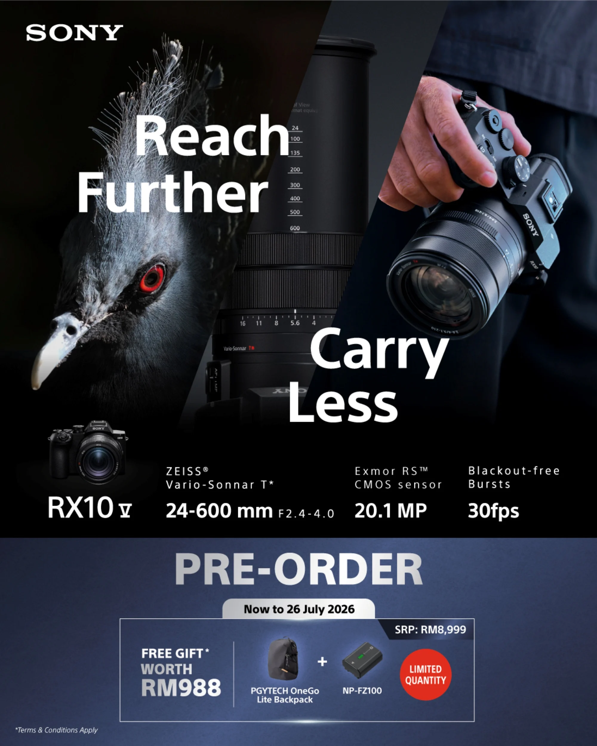 Sony RX10 V Officially Launches; Malaysian Pre-Order Available Soon 9 sony rx10 v malaysia