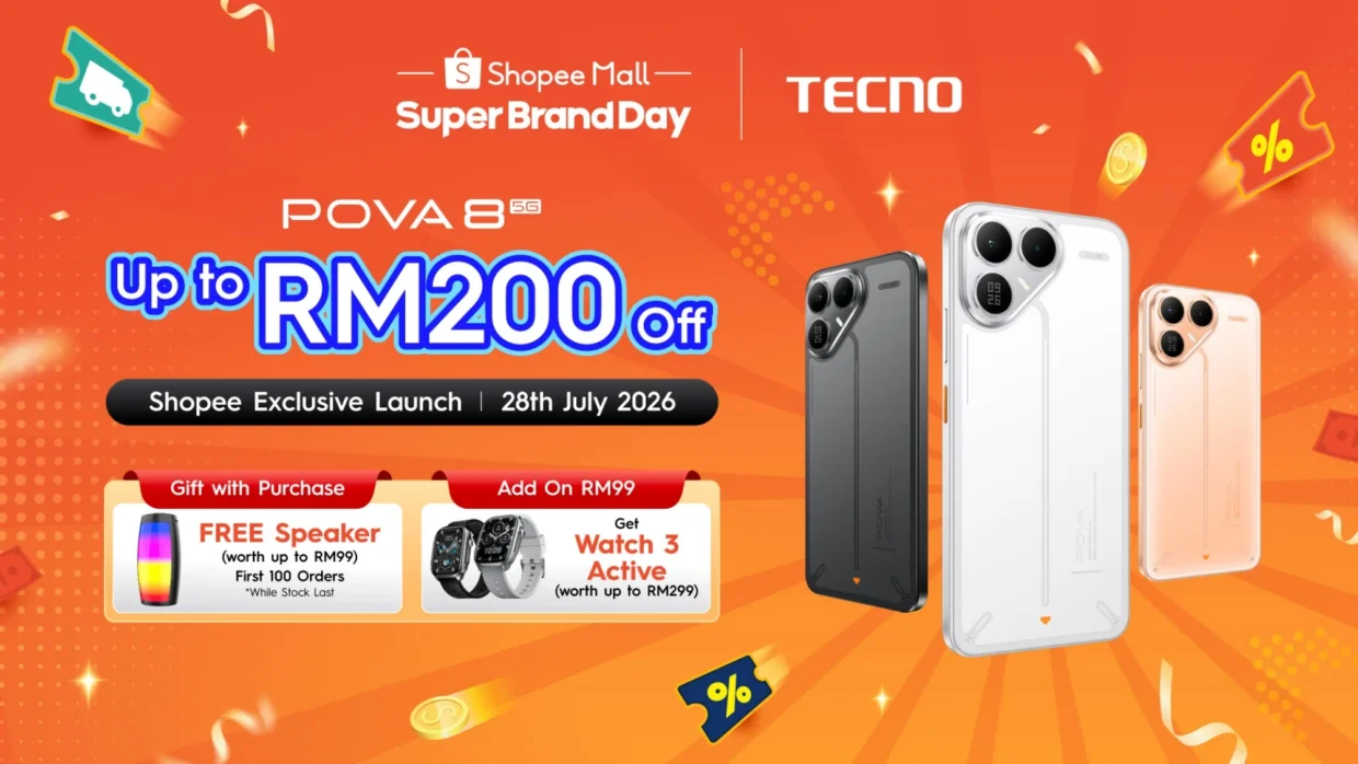 Tecno Pova 8 5G Officially Lands In Malaysia With New Alive Matrix Display 8 Tecno Pova 8 5G