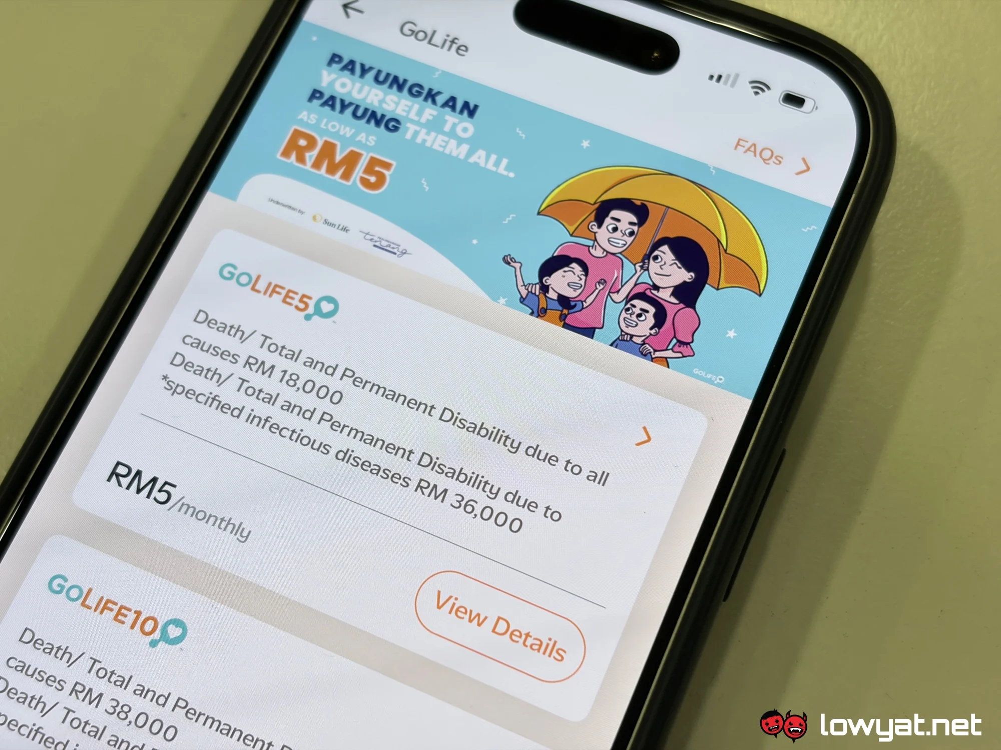 U Mobile To Discontinue GoLife Insurance Plans After 31 August 2026