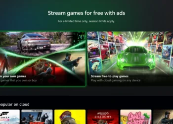 Xbox ad-supported game streaming