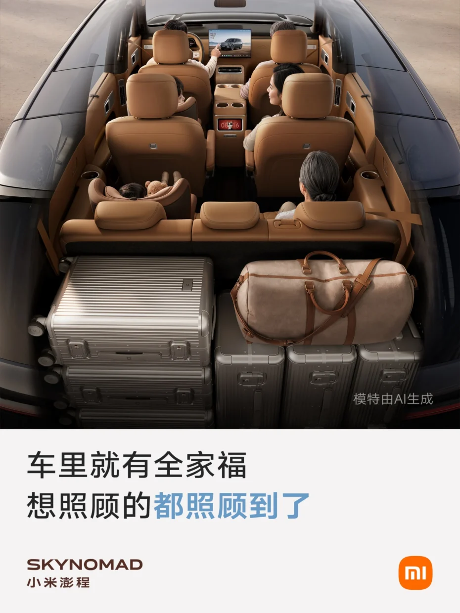 Xiaomi Officially Unveils The Sky Nomad, Its New Electric SUV 5 xiaomi unveils sky nomad suv ev