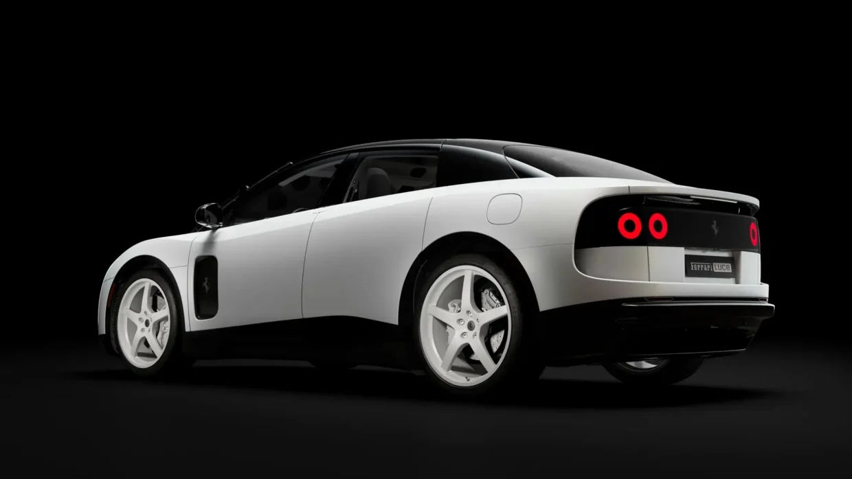 First Ferrari Luce Gets Auctioned For US$40 Million 2 Ferrari Luce 0 rear