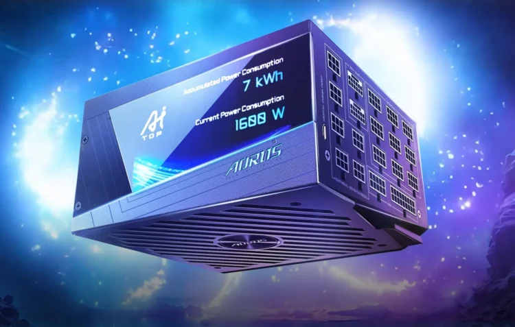 Gigabyte Launches Aorus P1600W ATX 3.1 PSU 1 Image: Gigabyte.