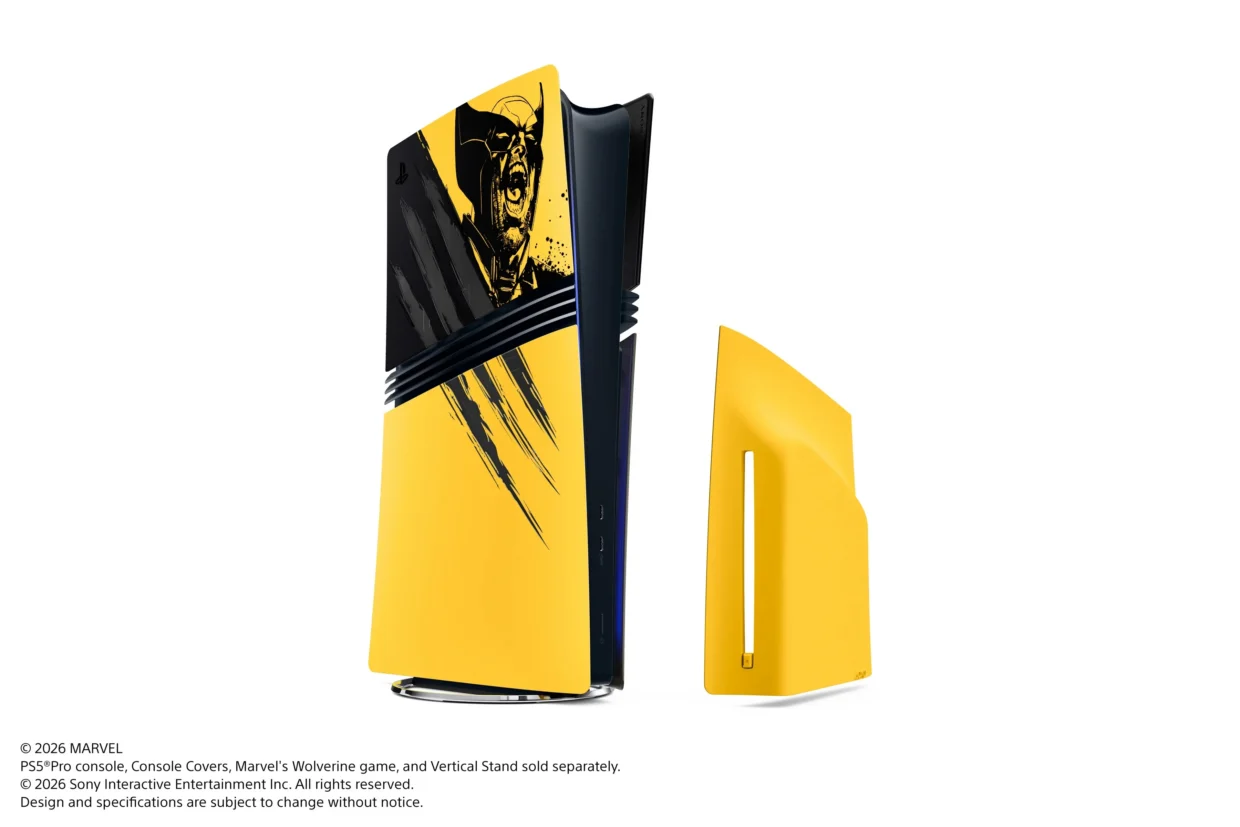 PlayStation Reveals Limited Edition PS5 Console Bundles Featuring Marvel’s Wolverine 2 PS5 Pro Wolverine limited edition disc cover