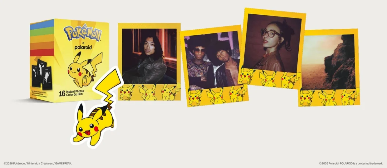 Polaroid Joins In Pokemon 30th Anniversary Celebration With Three Cameras 3 Polaroid Pokemon film 4