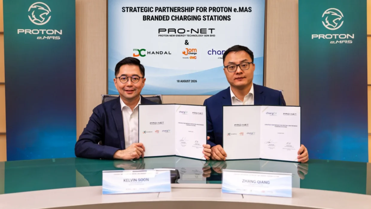 Proton Confirms Plan To Roll Out e.MAS Branded DC Chargers Nationwide 3 Proton eMAS DC Chargers Partnerships