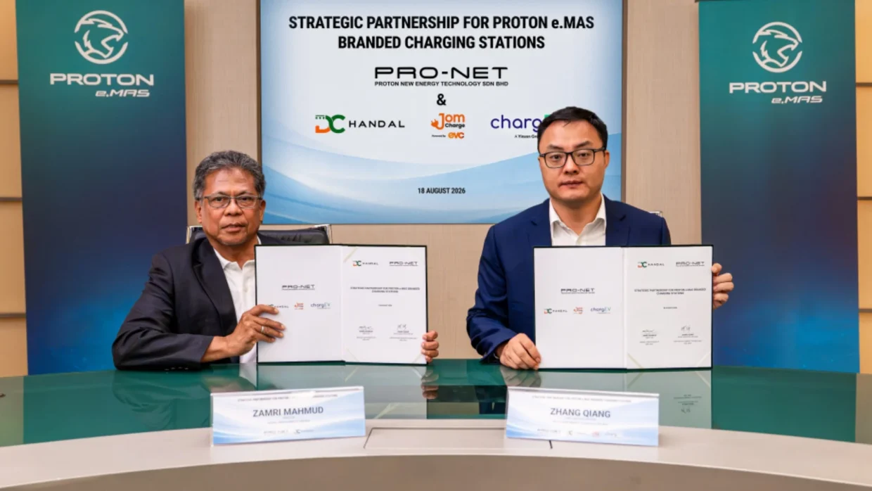 Proton Confirms Plan To Roll Out e.MAS Branded DC Chargers Nationwide 5 Proton eMAS DC Chargers Partnerships