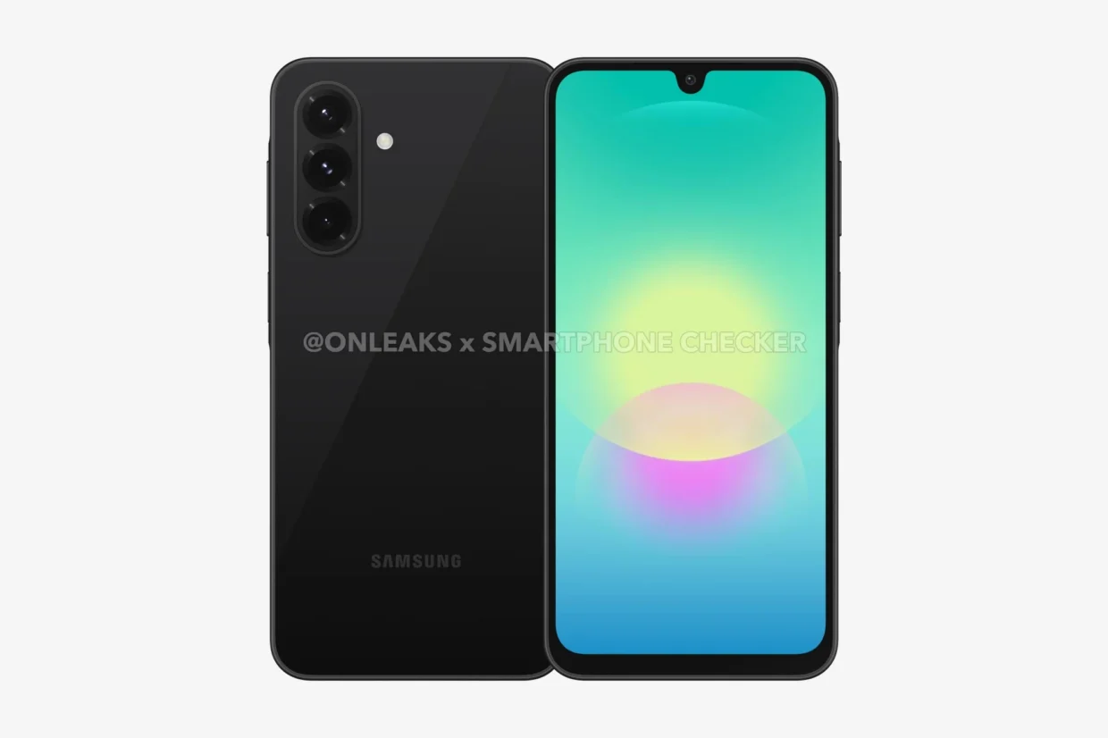 Samsung Galaxy A18 render