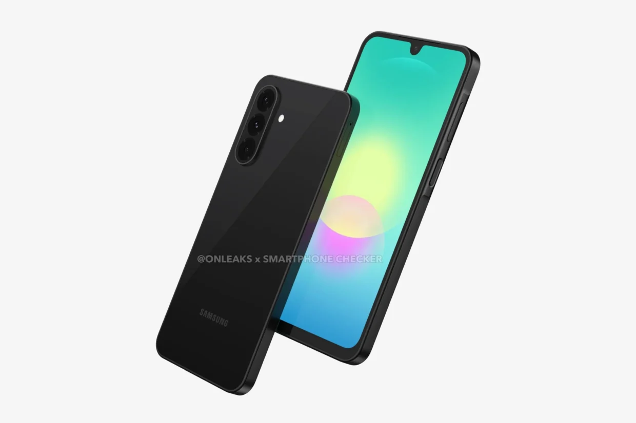 Samsung Galaxy A18 render