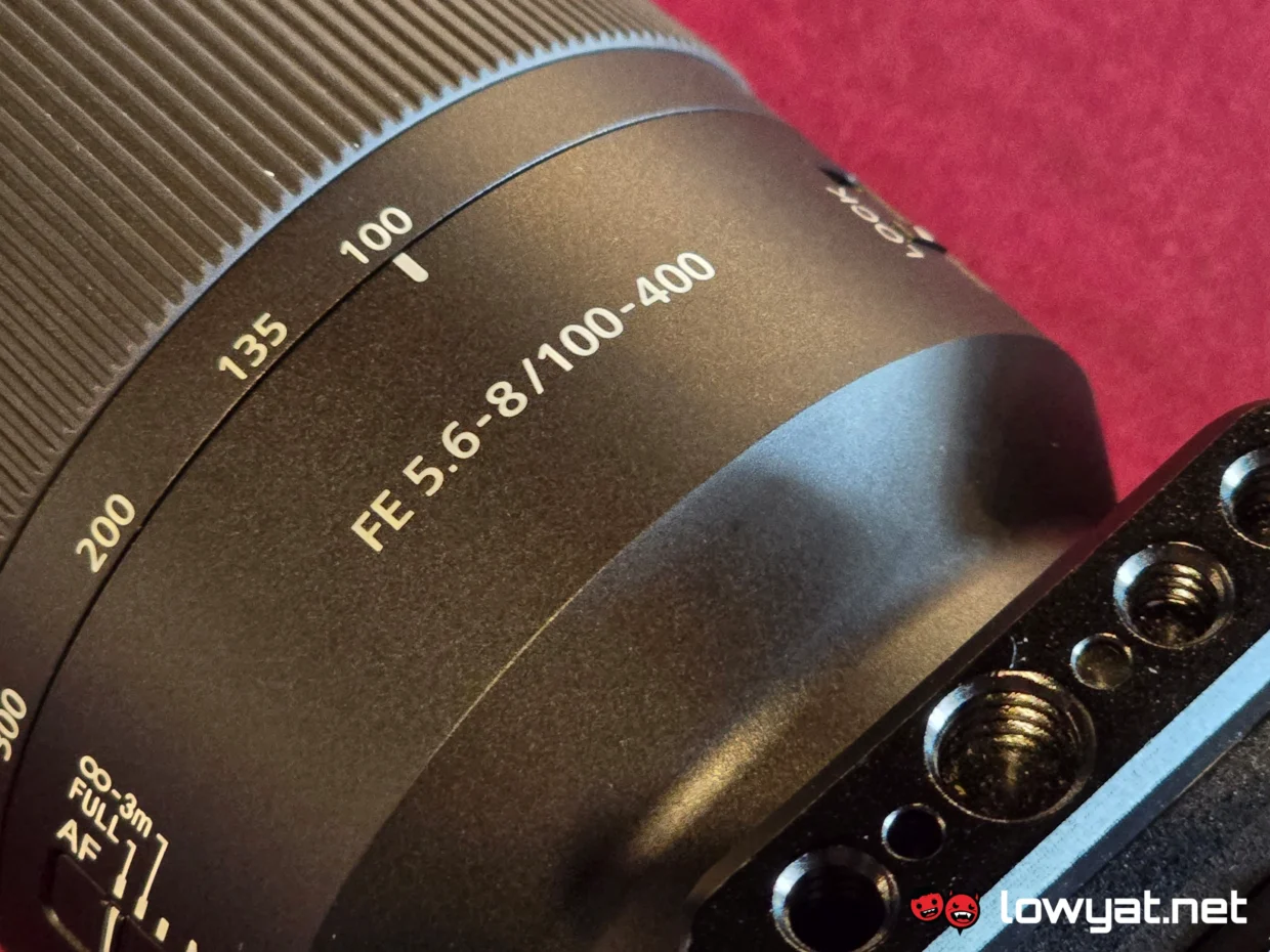 Sony FE 100 400mm F5.6 8 OSS 4