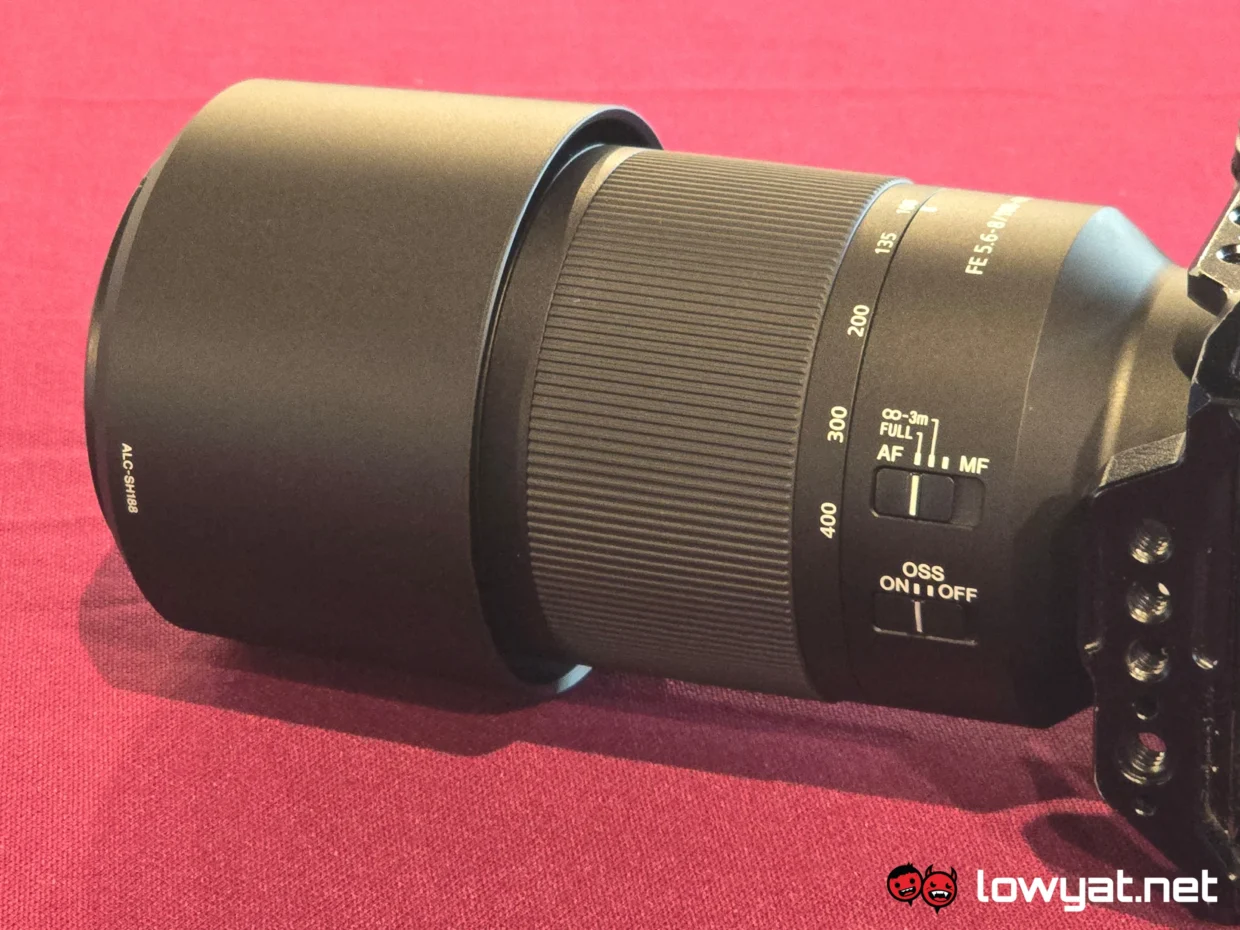 Sony FE 100 400mm F5.6 8 OSS 5