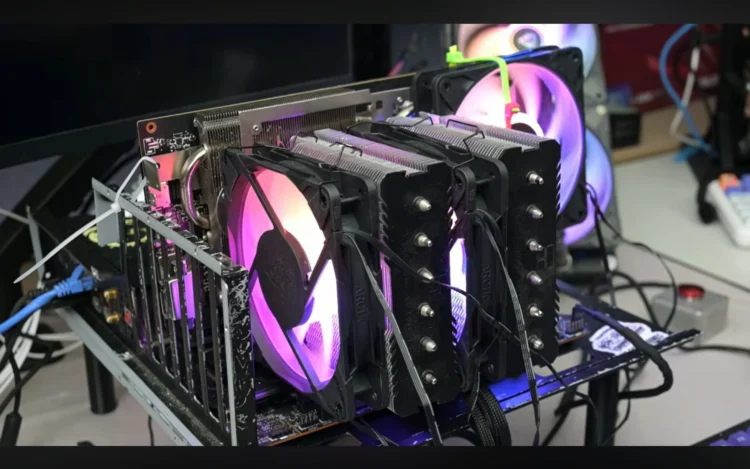 TechTuber Returns With Dual-Tower CPU Cooler On NVIDIA GTX 1080 Ti GPU 1 Image: TrashBench via YouTube.