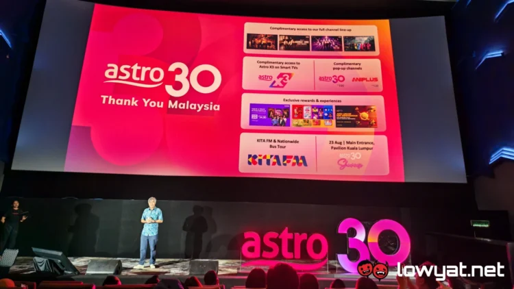 Astro Kicks Off 30th Anniversary Celebrations With Free Access To Its Channel Lineup, Astro X3 Service 1 Astro 30th anniversary