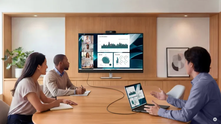 Dell Pro P 43 4K Huddle Conferencing Monitor