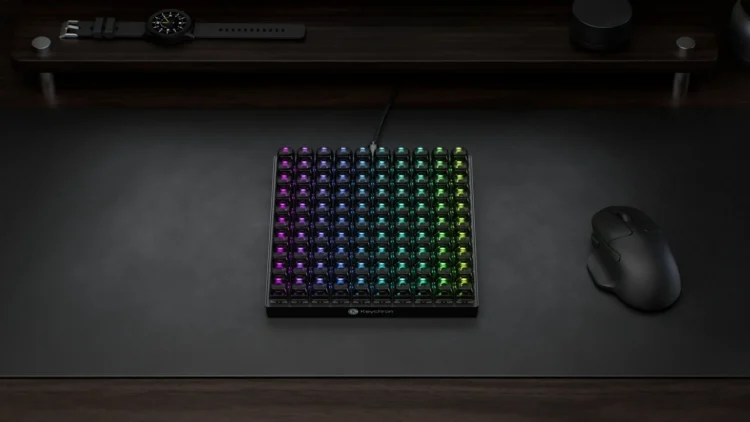 Keychron's New Macro Pad Looks Like An April Fool's Joke, But Is Indeed Real 1 keychron c100 8k macro pad