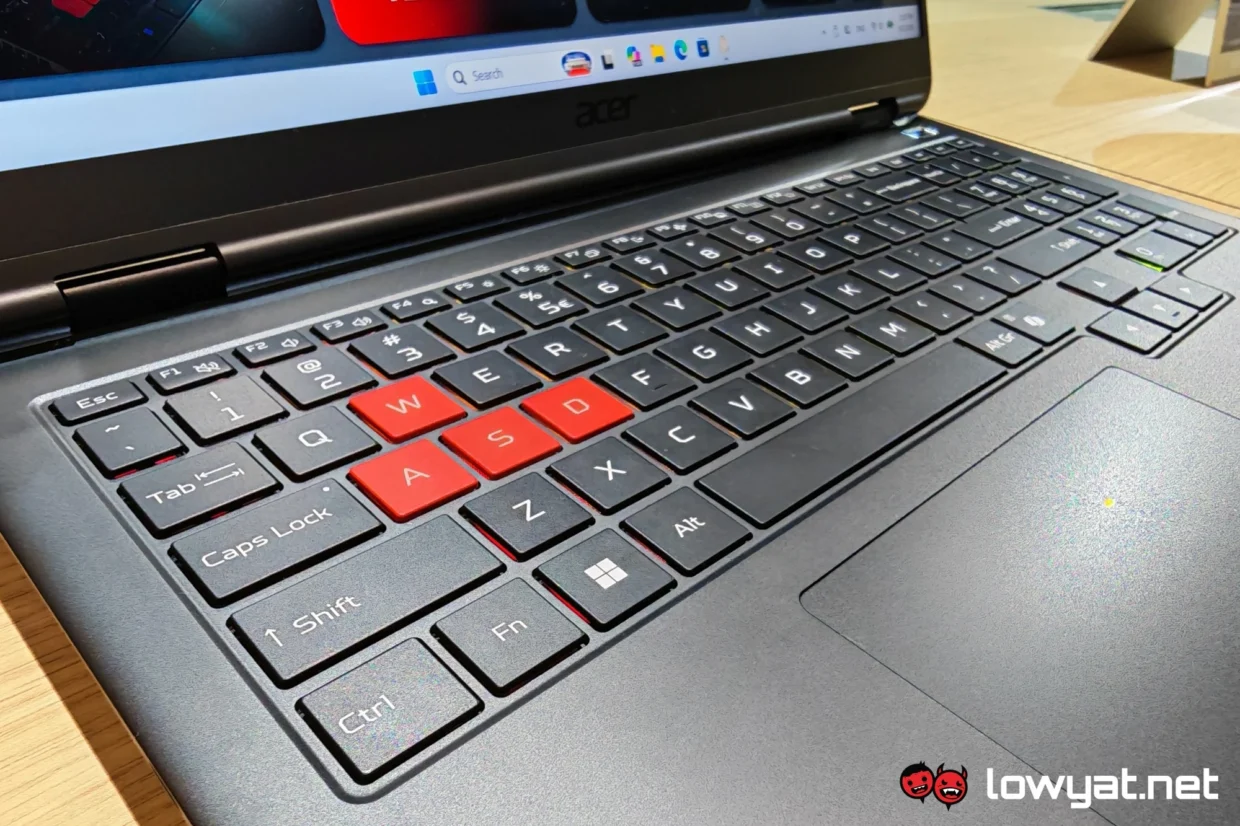 IFA 2026: Acer Unveils New Vero 16, Aspire G 3D 16 Laptops 8 Acer Aspire G 3D 16 keyboard