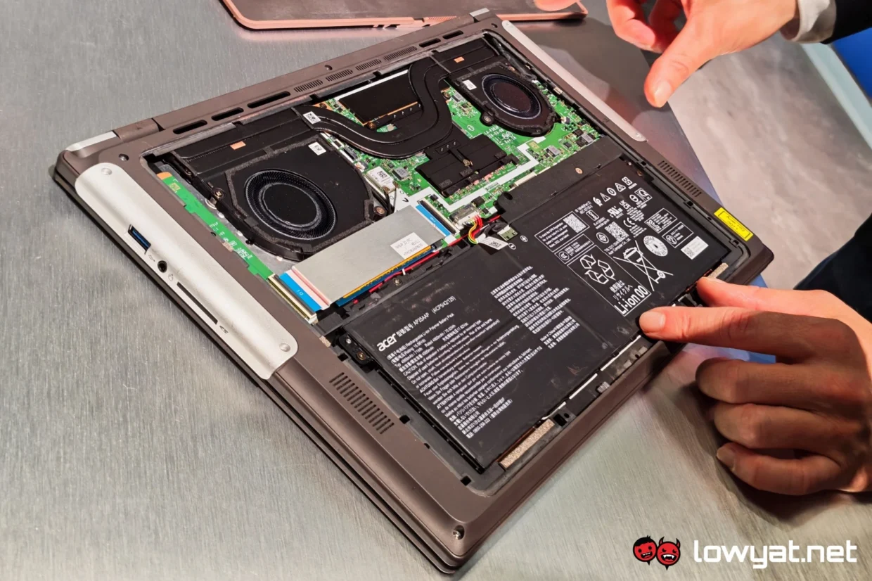 IFA 2026: Acer Unveils New Vero 16, Aspire G 3D 16 Laptops 3 Acer Vero 16 internal 3