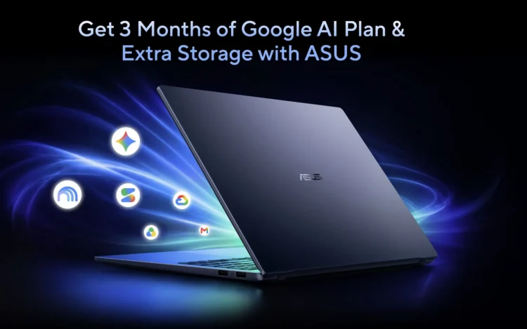 Asus Is Offering Select Laptop Models Three Months Access To Google AI Pro Or AI Plus 1 Image: Asus.