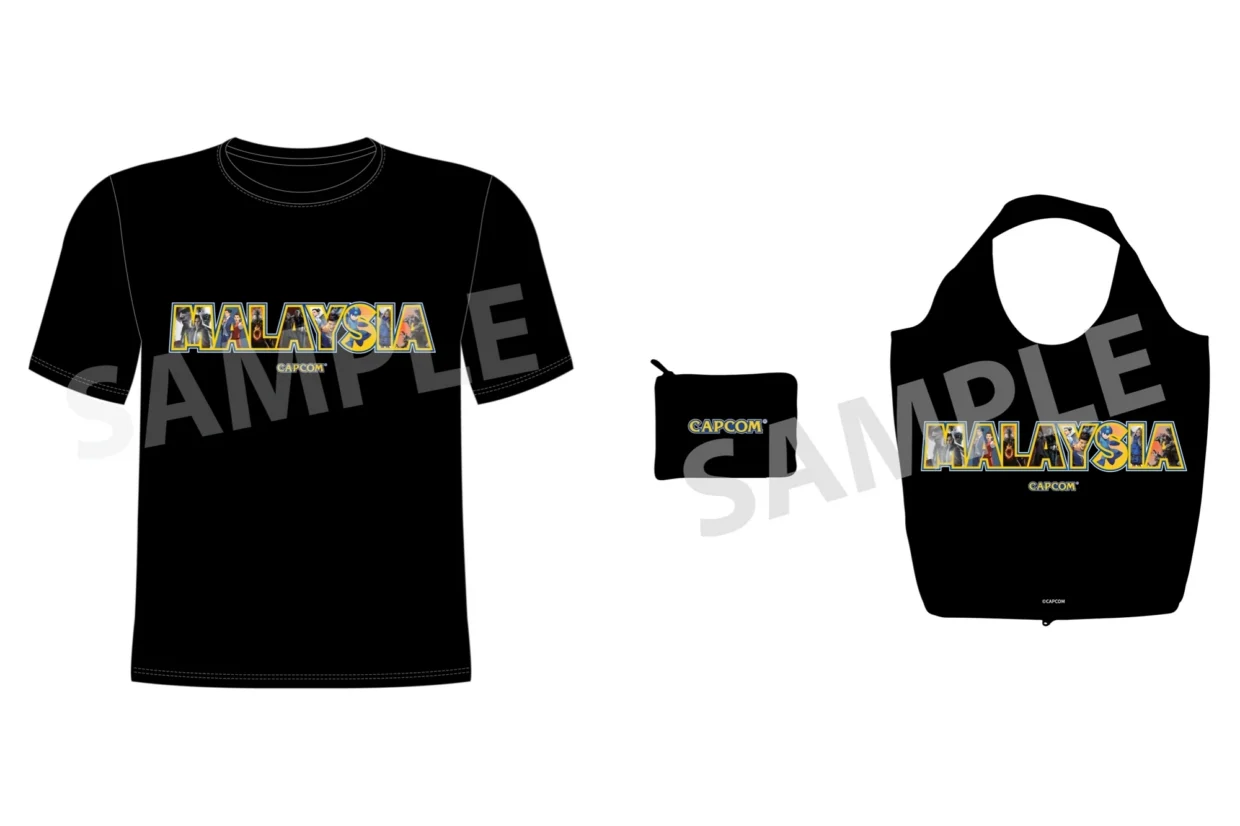 Capcom Pop-Up Store To Return To LaLaport Bukit Bintang From 24 September 9 CAPCOM Pop-Up Store new T-shirt tote bag