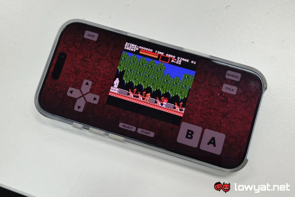 Castlevania iOS in-game